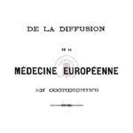 De la diffusion de la médecine européenne en Cochinchine