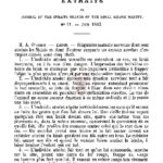 Extraits du journal of the straits branch of the royal asiatic society (n°11- juin 1883)