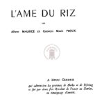 L’âme du riz : présentation des Rhadé, la culture du Paddy, la religion des Rhadé