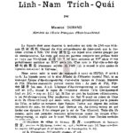 L’introduction de moxas au vietnam d’après une légende du Lĩnh Nam trích quái