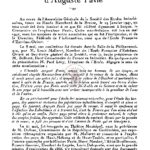 La célébration du centenaire d’Auguste Pavie