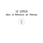 Le lotus dans la littérature au Viêt Nam