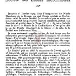 Le musée ethnographique de la S.E.I.