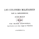 Les colonies militaires dans la Basse-Cochinchine (đồn điền)