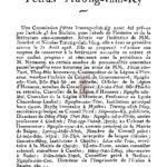 Les travaux de la commission Pétrus Trương Vĩnh Ký