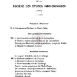 Liste générale des membres de la société des etudes indochinoises (1903)