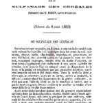 Mémoire sur le sulfatage des céréales