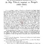 Note relative à des documents inédits sur le dictionnaire latin-annamite de Mgr Taberd, imprimé au Bengale (1836-1840)