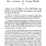 Note sur des vestiges d’une construction ancienne des environs de Long Thành