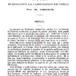 Notes et essai sur la fabrication de l’indigo