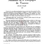 Notes pour servir à l’histoire médicale de la campagne de Tourane (1858-1859)
