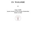 Origine et évolution des diverses formes du théâtre traditionnel en Thaïlande