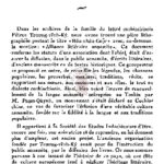 Projet de fondation sous le patronage de la société des etudes indochinoises d’une association dite « alliance littéraire franco-annamite »