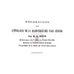 Recherches sur l’étiologie de la dysenterie des pays chauds