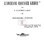 Reconnaissance de l’ancienne chaussée khmère (suite)