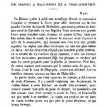 Notes de voyage (de Hanoï à Bac-Ninh et à Thai-Nguyen)
