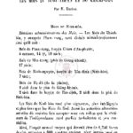 Notice sur les mois du Binh-Thuan et du Khanh-hoa