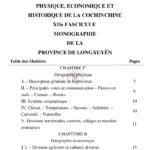 Géographie physique, économique et historique de la Cochinchine (XIIe fascicule), Monographie de la province de Longxuyên