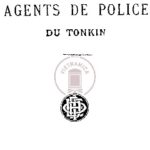 Manuel de police à l’usage des agents de police du Tonkin