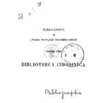 Bibliotheca Indosinica, dictionnaire bibliographique des ouvrages relatifs à la Péninsule Indochinoise  (Volume IV)