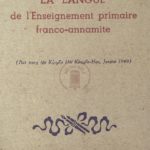 La langue de l’enseignement primaire franco-annamite