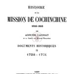 Histoire de la Mission de Cochinchine (Volume II)
