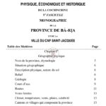 Géographie physique, économique et historique de la Cochinchine (Ve fascicule), Monographie de la province de Bà-Rịa et de la ville du Cap Saint-Jacques