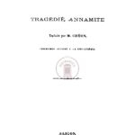Phong thần Bá-Ấp-Khảo : Tragédie annamite (traduite par M. Chéon)